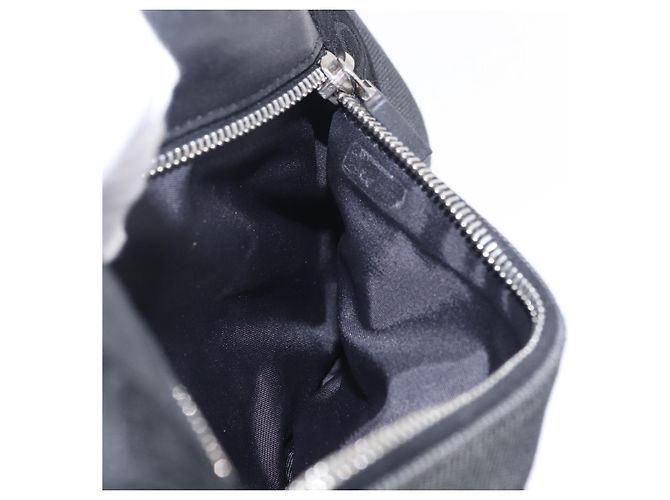 Riñonera CHANEL Sports Line Canvas Negra Plata CC Auth 204767V Negro - vista 20