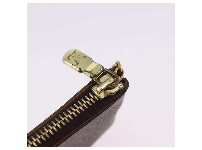 LOUIS VUITTON Monogram Groom Pochette Cles Portemonnaie Gelb M60033 Auth ar14221A Monogramm - Ansicht 19