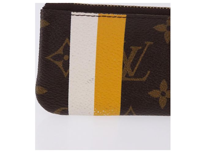 LOUIS VUITTON Monogram Groom Pochette Cles Portemonnaie Gelb M60033 Auth ar14221A Monogramm - Ansicht 3