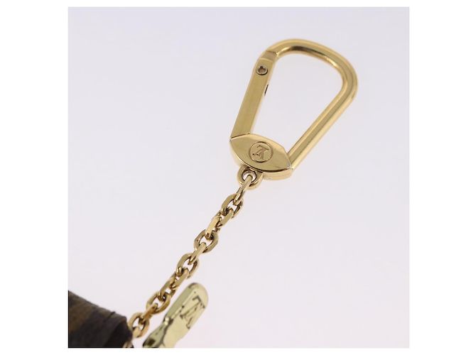 LOUIS VUITTON Monogram Groom Pochette Cles Portemonnaie Gelb M60033 Auth ar14221A Monogramm - Ansicht 9