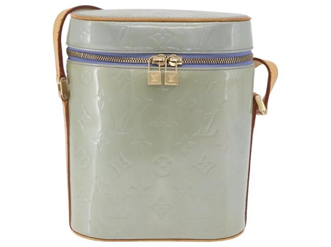 LOUIS VUITTON Monogram Vernis Sullivan Vertical Bag Lavande M91258 Auth 205822 - vista 13