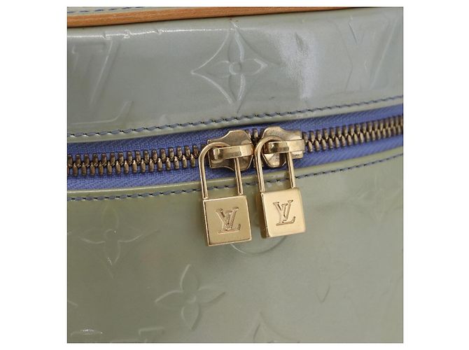 LOUIS VUITTON Monogram Vernis Sullivan Vertical Bag Lavande M91258 Auth 205822 - vista 25