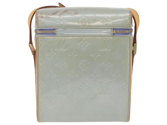 LOUIS VUITTON Monogram Vernis Sullivan Vertical Bag Lavande M91258 Auth 205822 - vista 3