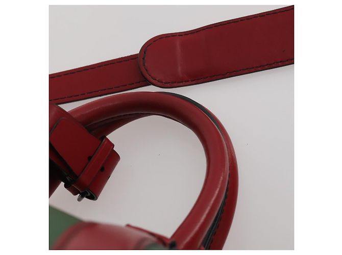 Bolsa LOUIS VUITTON Epi Keepall Bandouliere 50 Green Red Blue M55571 Auth 199362A Vermelho Azul Verde - vista 15