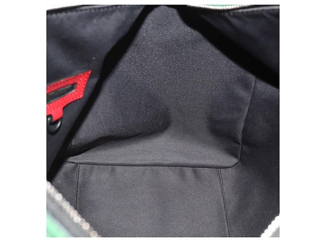 Bolsa LOUIS VUITTON Epi Keepall Bandouliere 50 Green Red Blue M55571 Auth 199362A Vermelho Azul Verde - vista 24
