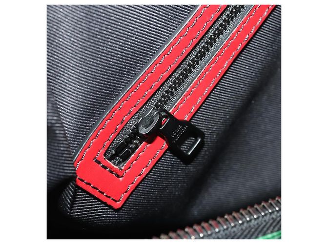 Bolsa LOUIS VUITTON Epi Keepall Bandouliere 50 Green Red Blue M55571 Auth 199362A Vermelho Azul Verde - vista 26