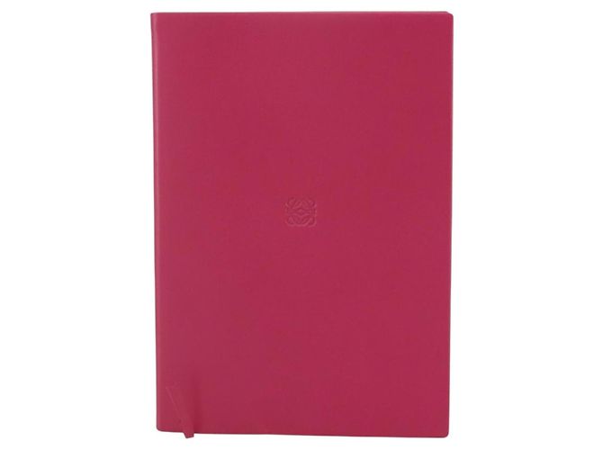 LOEWE Note Leather Paper Pink Auth 204770M - Ansicht 13