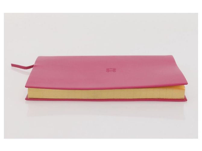 LOEWE Note Leather Paper Pink Auth 204770M - Ansicht 3