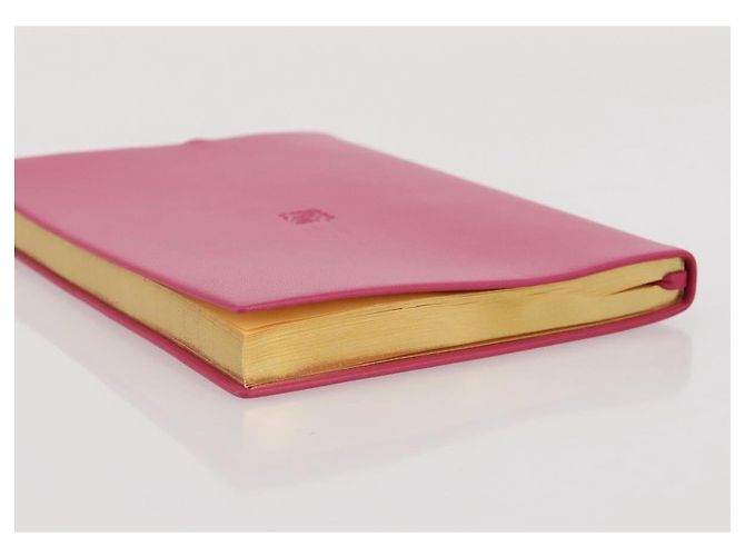 LOEWE Note Leather Paper Pink Auth 204770M - Ansicht 5