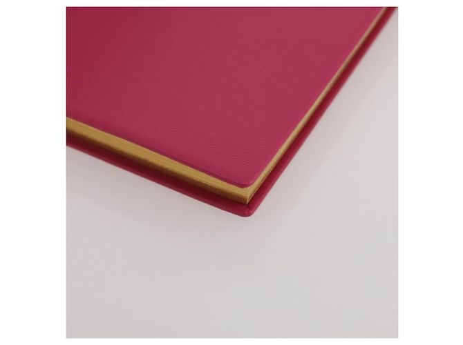 LOEWE Note Leather Paper Pink Auth 204770M - Ansicht 8