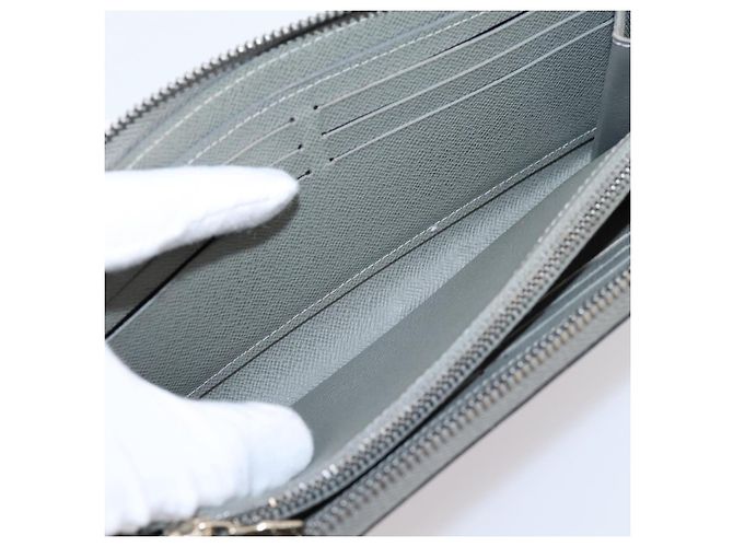 LOUIS VUITTON Monogram Titanium Portefeuille Cosmos Wallet M63237 LV Auth 204961 Castaño - vista 19