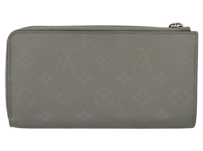 LOUIS VUITTON Monogram Titanium Portefeuille Cosmos Wallet M63237 LV Auth 204961 Castaño - vista 2
