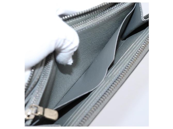 LOUIS VUITTON Monogram Titanium Portefeuille Cosmos Wallet M63237 LV Auth 204961 Castaño - vista 21
