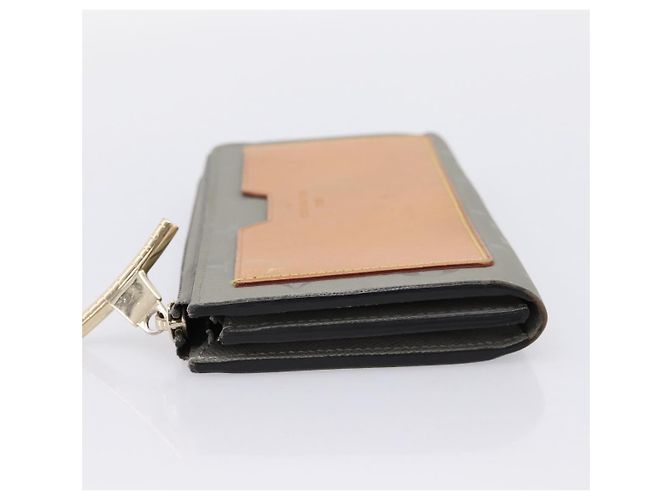 LOUIS VUITTON Monogram Titanium Portefeuille Cosmos Wallet M63237 LV Auth 204961 Castaño - vista 3