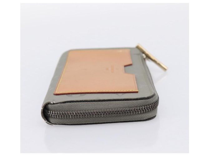 LOUIS VUITTON Monogram Titanium Portefeuille Cosmos Wallet M63237 LV Auth 204961 Castaño - vista 4