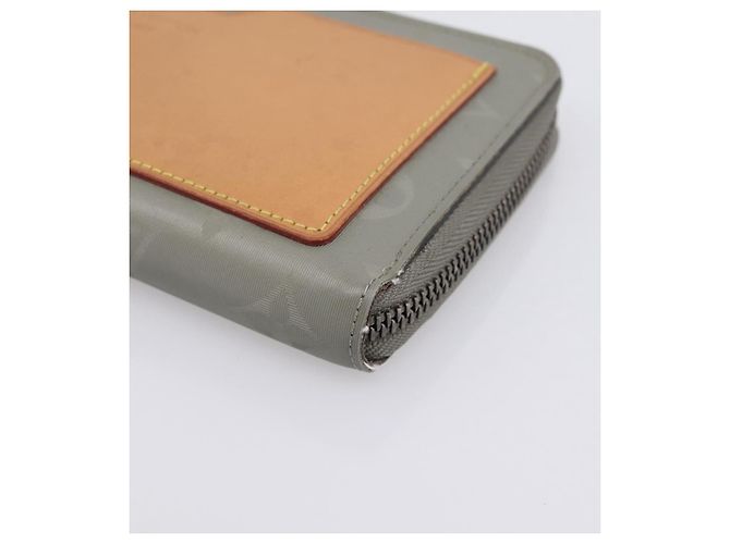 LOUIS VUITTON Monogram Titanium Portefeuille Cosmos Wallet M63237 LV Auth 204961 Castaño - vista 7
