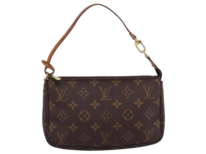 LOUIS VUITTON Monogram Pochette Accessoires Accessory Pouch M51980 Auth 202029 Monogramma - vista 13