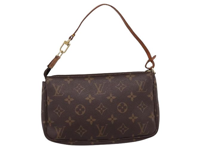 LOUIS VUITTON Monogram Pochette Accessoires Accessory Pouch M51980 Auth 202029 Monogramma - vista 2