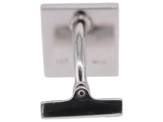 LOUIS VUITTON Manschettenknöpfe Digit Cuffs Ag925 Silver LV Auth bs36812 Silber - Ansicht 24