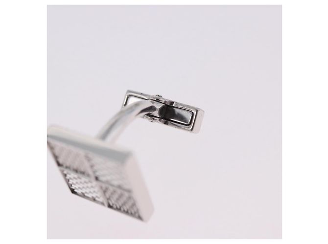 LOUIS VUITTON Manschettenknöpfe Digit Cuffs Ag925 Silver LV Auth bs36812 Silber - Ansicht 26