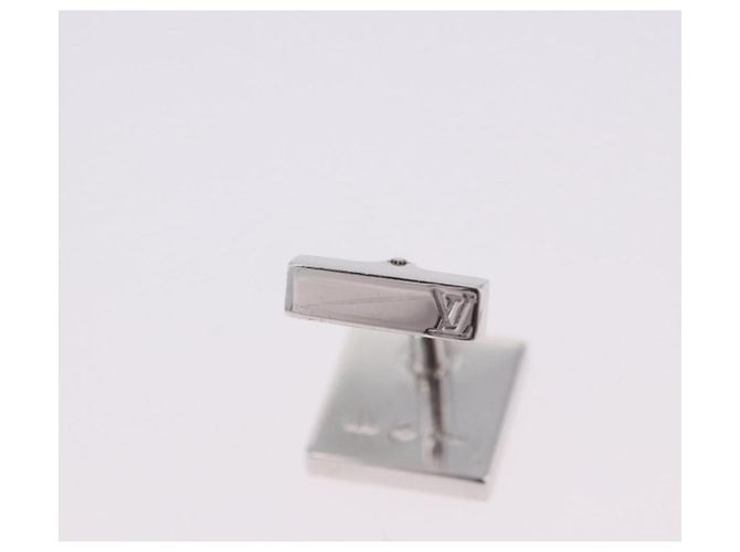 LOUIS VUITTON Manschettenknöpfe Digit Cuffs Ag925 Silver LV Auth bs36812 Silber - Ansicht 27