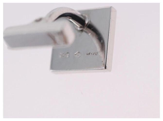 LOUIS VUITTON Manschettenknöpfe Digit Cuffs Ag925 Silver LV Auth bs36812 Silber - Ansicht 28