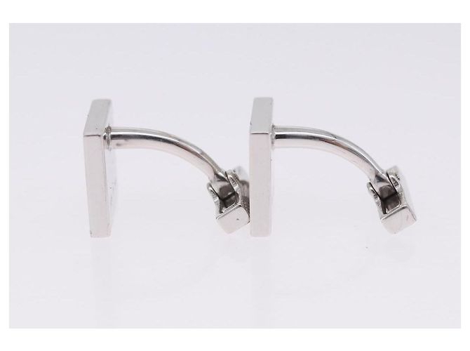 LOUIS VUITTON Manschettenknöpfe Digit Cuffs Ag925 Silver LV Auth bs36812 Silber - Ansicht 29