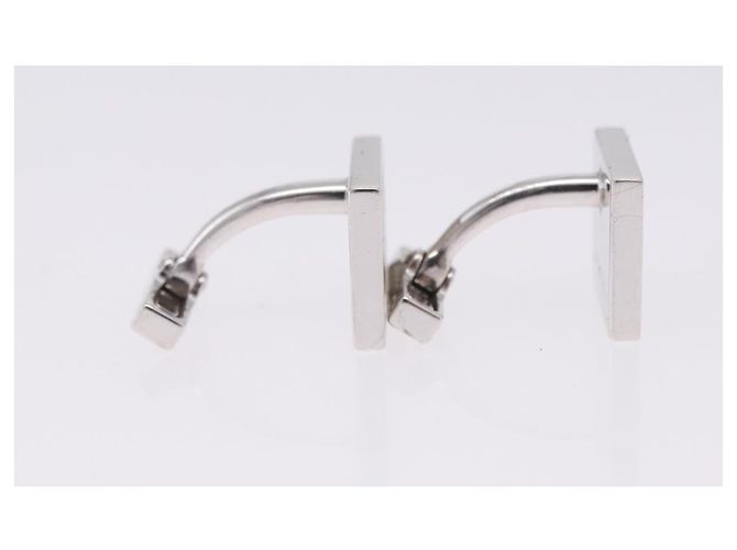 LOUIS VUITTON Manschettenknöpfe Digit Cuffs Ag925 Silver LV Auth bs36812 Silber - Ansicht 30