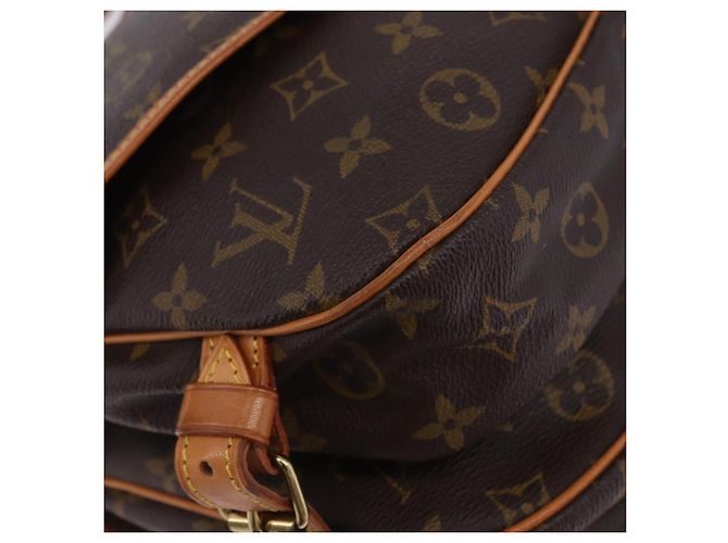 LOUIS VUITTON Sac à bandoulière Monogram Saumur 30 M42256 LV Auth 200894V Monogramme - vue 16