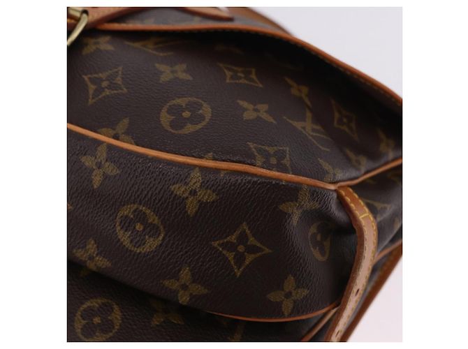 LOUIS VUITTON Sac à bandoulière Monogram Saumur 30 M42256 LV Auth 200894V Monogramme - vue 17