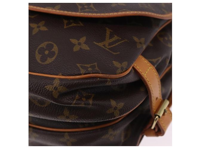 LOUIS VUITTON Sac à bandoulière Monogram Saumur 30 M42256 LV Auth 200894V Monogramme - vue 19