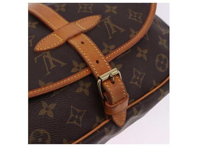 LOUIS VUITTON Sac à bandoulière Monogram Saumur 30 M42256 LV Auth 200894V Monogramme - vue 20
