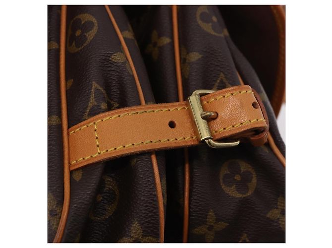 LOUIS VUITTON Sac à bandoulière Monogram Saumur 30 M42256 LV Auth 200894V Monogramme - vue 22