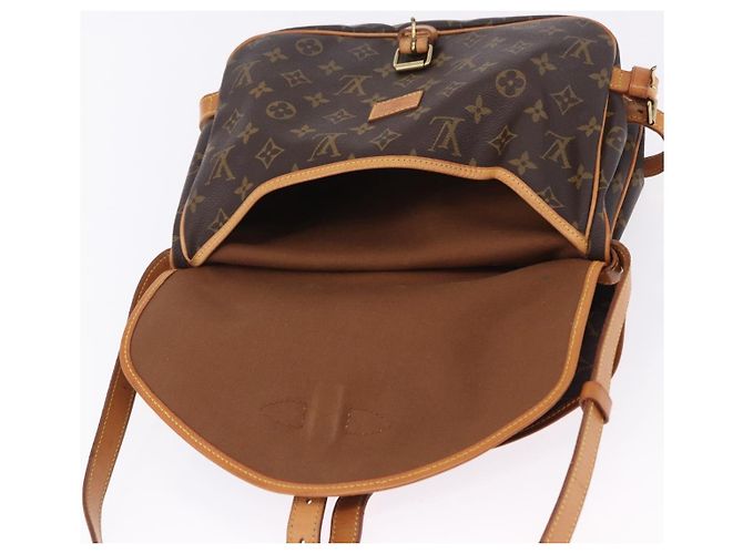 LOUIS VUITTON Sac à bandoulière Monogram Saumur 30 M42256 LV Auth 200894V Monogramme - vue 27