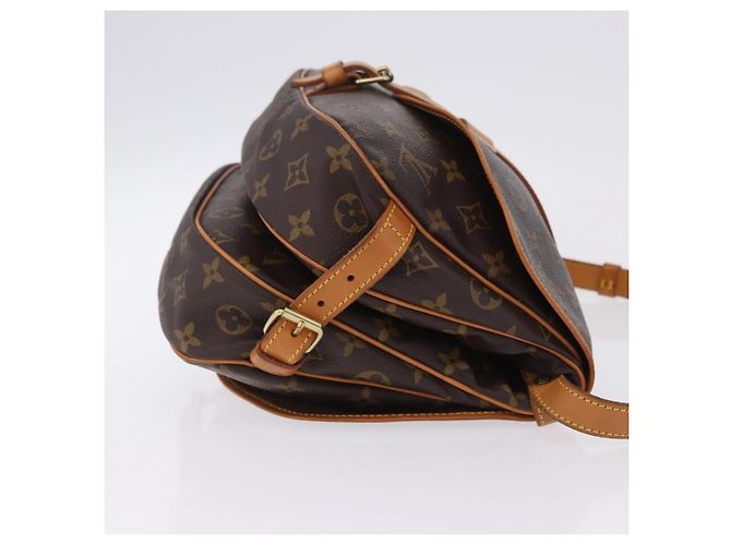 LOUIS VUITTON Sac à bandoulière Monogram Saumur 30 M42256 LV Auth 200894V Monogramme - vue 3