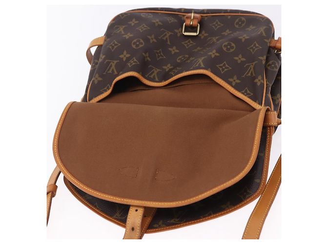 LOUIS VUITTON Sac à bandoulière Monogram Saumur 30 M42256 LV Auth 200894V Monogramme - vue 31