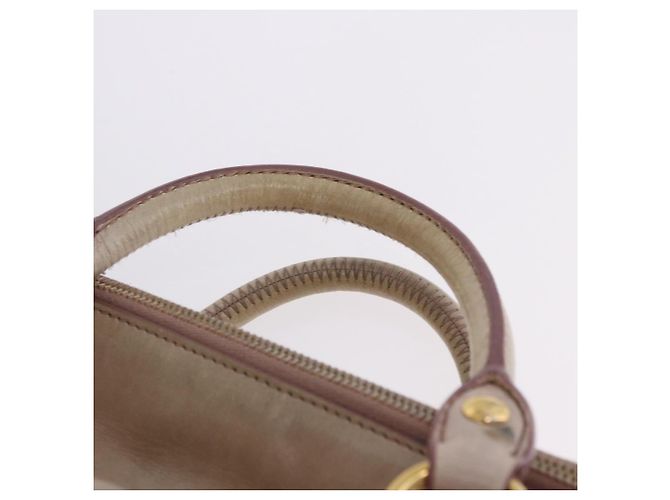 Borsa a mano Miu Miu Vitellolux 2way Pink Gold Auth 204364A Rosa D'oro - vista 14