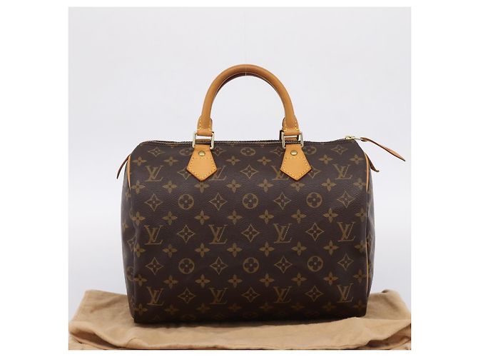 LOUIS VUITTON Monogram Speedy 30 Handtasche M41526 LV Auth 203906SAV Monogramm - Ansicht 12