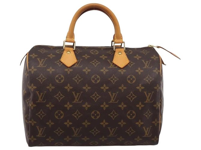 LOUIS VUITTON Monogram Speedy 30 Handtasche M41526 LV Auth 203906SAV Monogramm - Ansicht 13