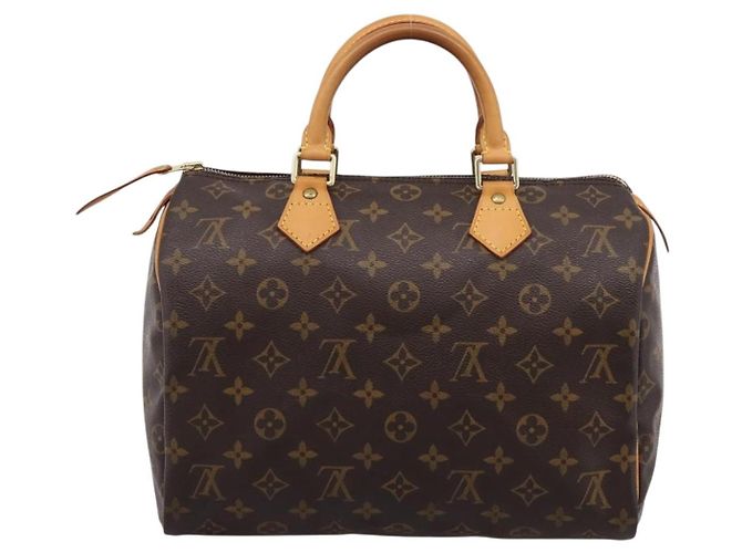 LOUIS VUITTON Monogram Speedy 30 Handtasche M41526 LV Auth 203906SAV Monogramm - Ansicht 2