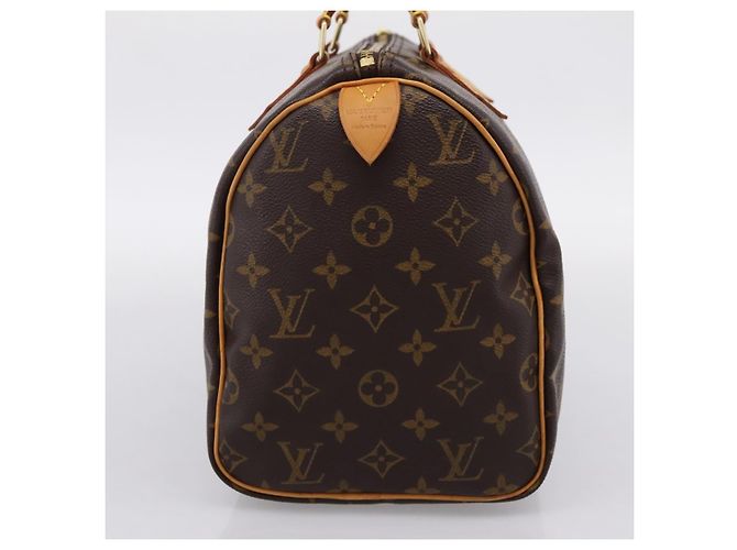 LOUIS VUITTON Monogram Speedy 30 Handtasche M41526 LV Auth 203906SAV Monogramm - Ansicht 3