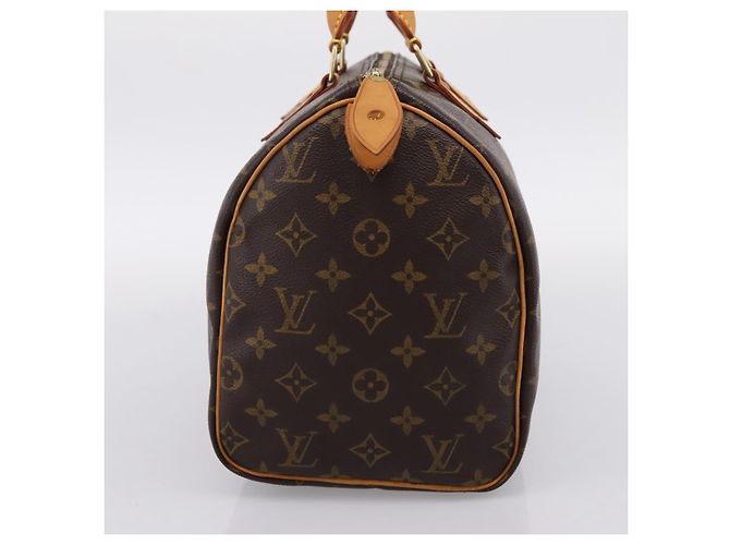 LOUIS VUITTON Monogram Speedy 30 Handtasche M41526 LV Auth 203906SAV Monogramm - Ansicht 4