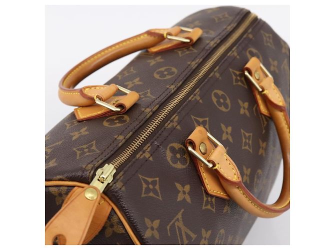 LOUIS VUITTON Monogram Speedy 30 Handtasche M41526 LV Auth 203906SAV Monogramm - Ansicht 6