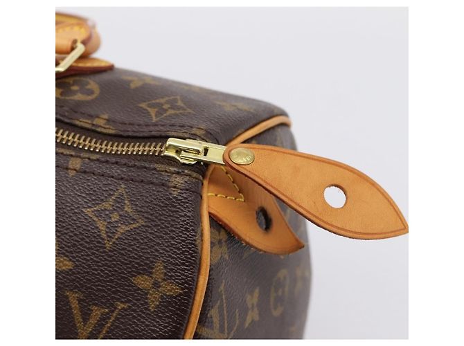 LOUIS VUITTON Monogram Speedy 30 Handtasche M41526 LV Auth 203906SAV Monogramm - Ansicht 8
