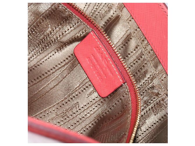 Borsa a tracolla Salvatore Ferragamo Gancini Chain in pelle Pink Gold Auth 204648A Rosa - vista 11