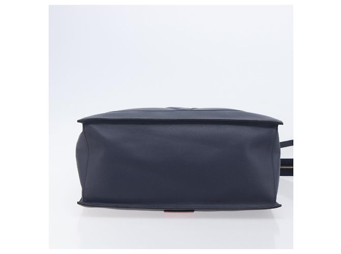 Borsa VALENTINO in pelle 2way Navy Gold Auth 202206V D'oro Blu navy - vista 5