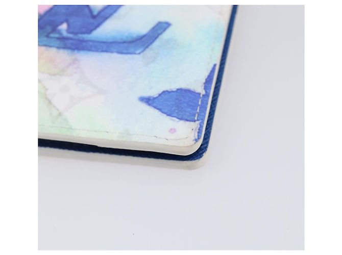 LOUIS VUITTON Watercolor Organizer De Poch Card Case M80456 LV Auth 203695SAM White - view 7
