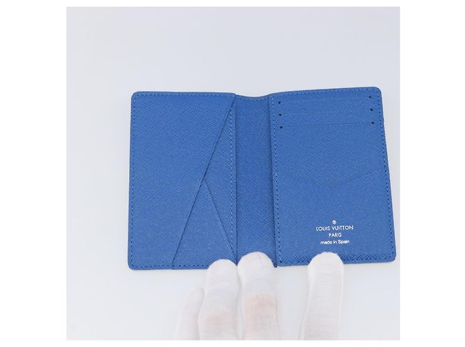 LOUIS VUITTON Watercolor Organizer De Poch Card Case M80456 LV Auth 203695SAM White - view 8