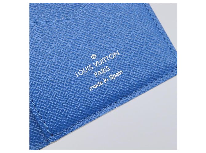 LOUIS VUITTON Watercolor Organizer De Poch Card Case M80456 LV Auth 203695SAM White - view 9