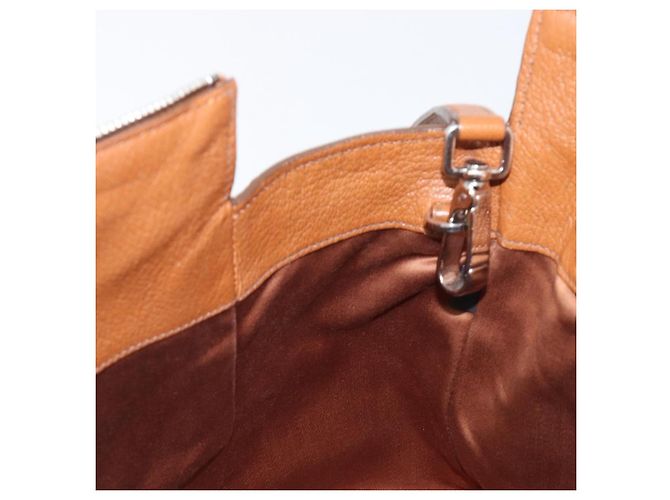 Borsa a mano Miu Miu in pelle 2way marrone argento Auth yk20891M - vista 25